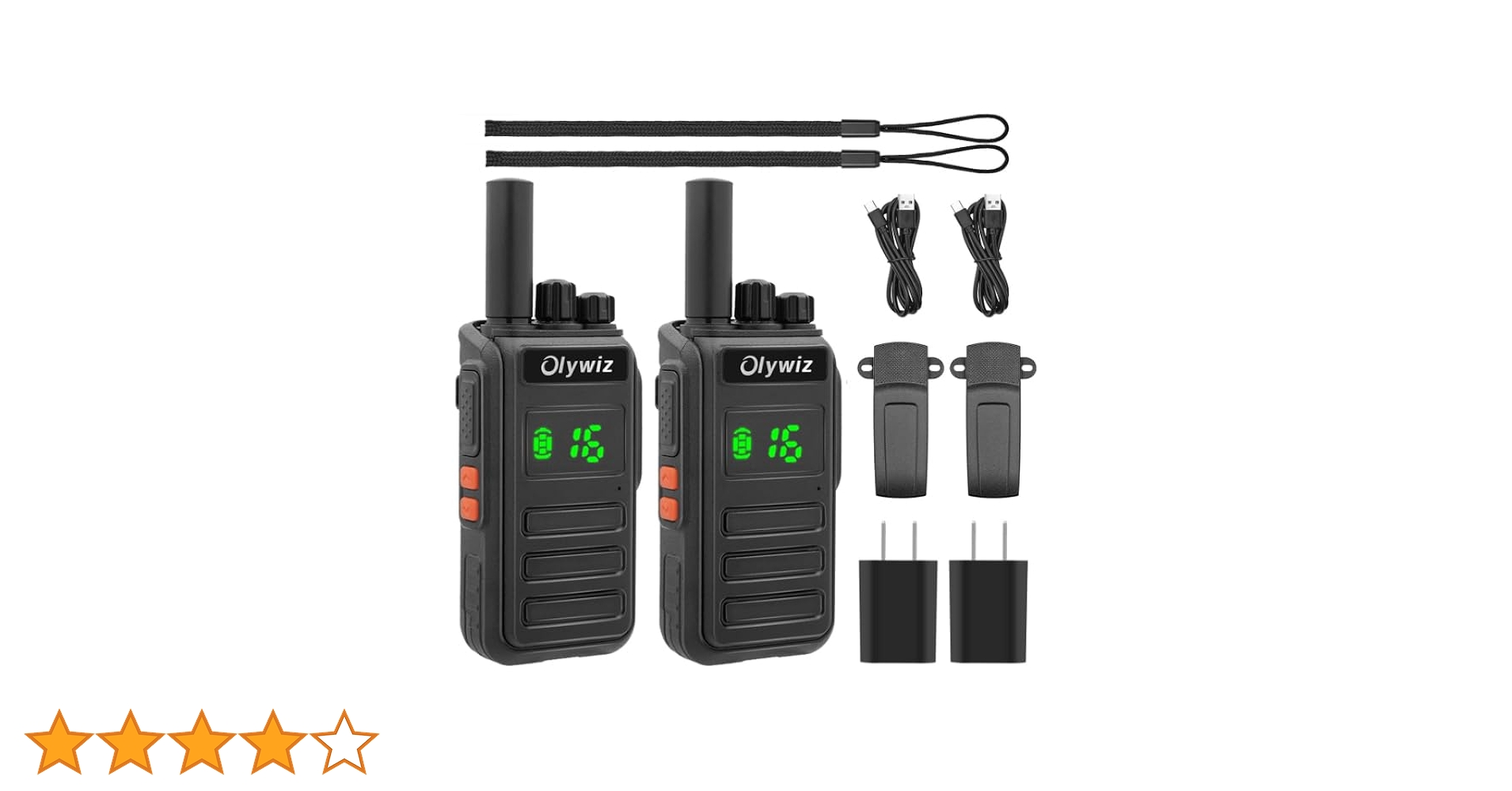 Amazon | Olywiz 825 トランシーバー 無線機 携帯型 2W 超長距離